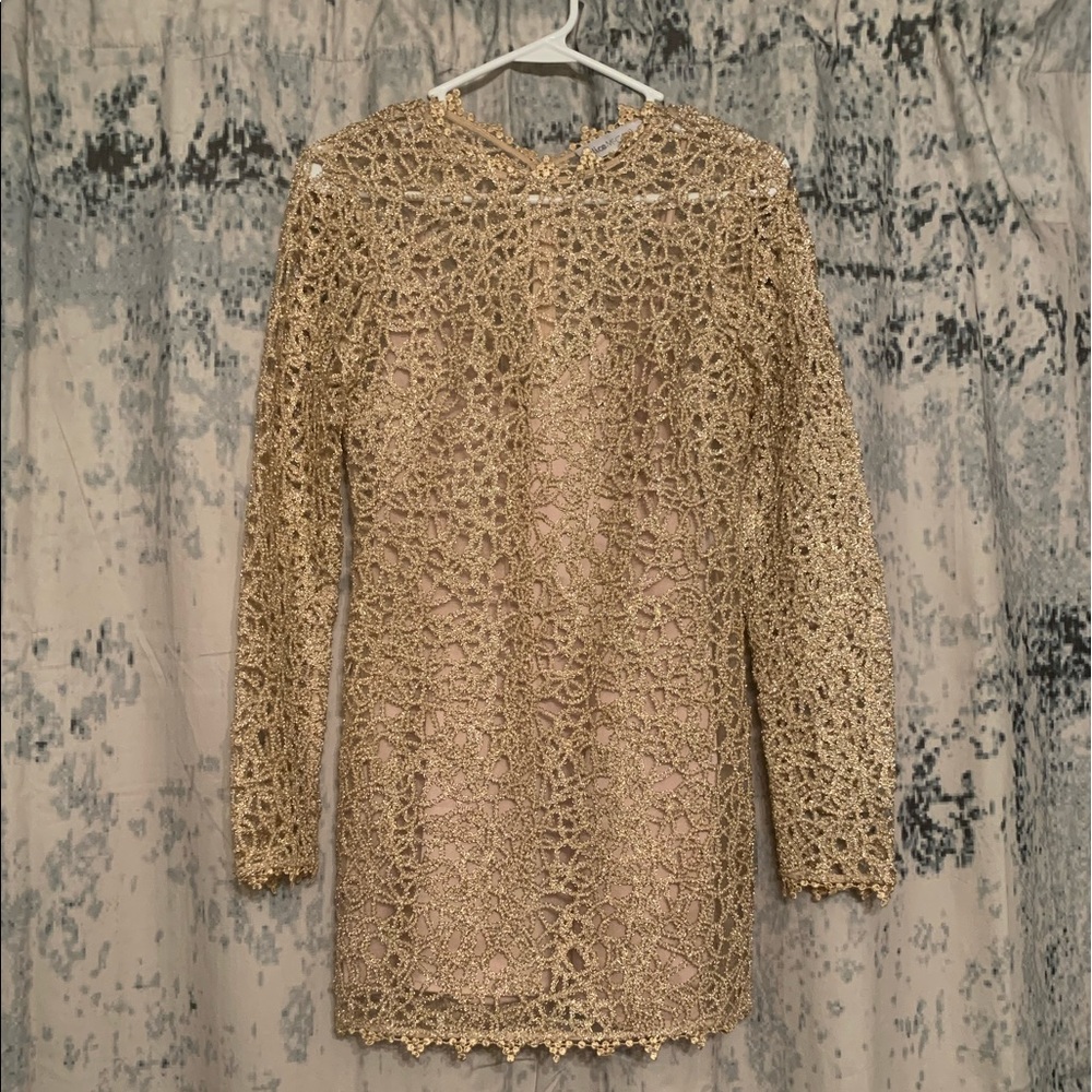 Alice McCall Gold Pablo Dress - Picture 2 of 5